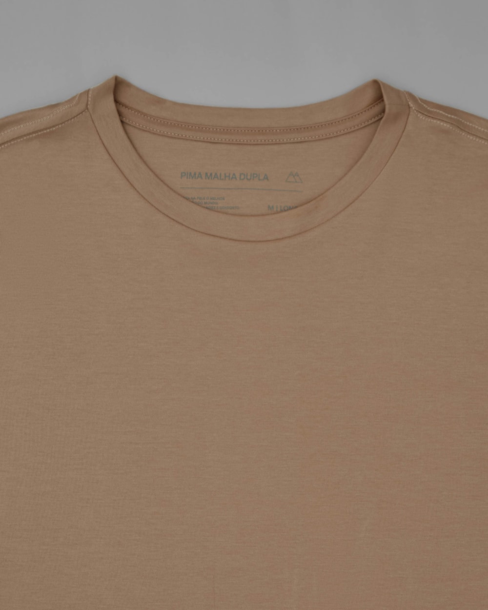 Camiseta Malha Dupla Pima