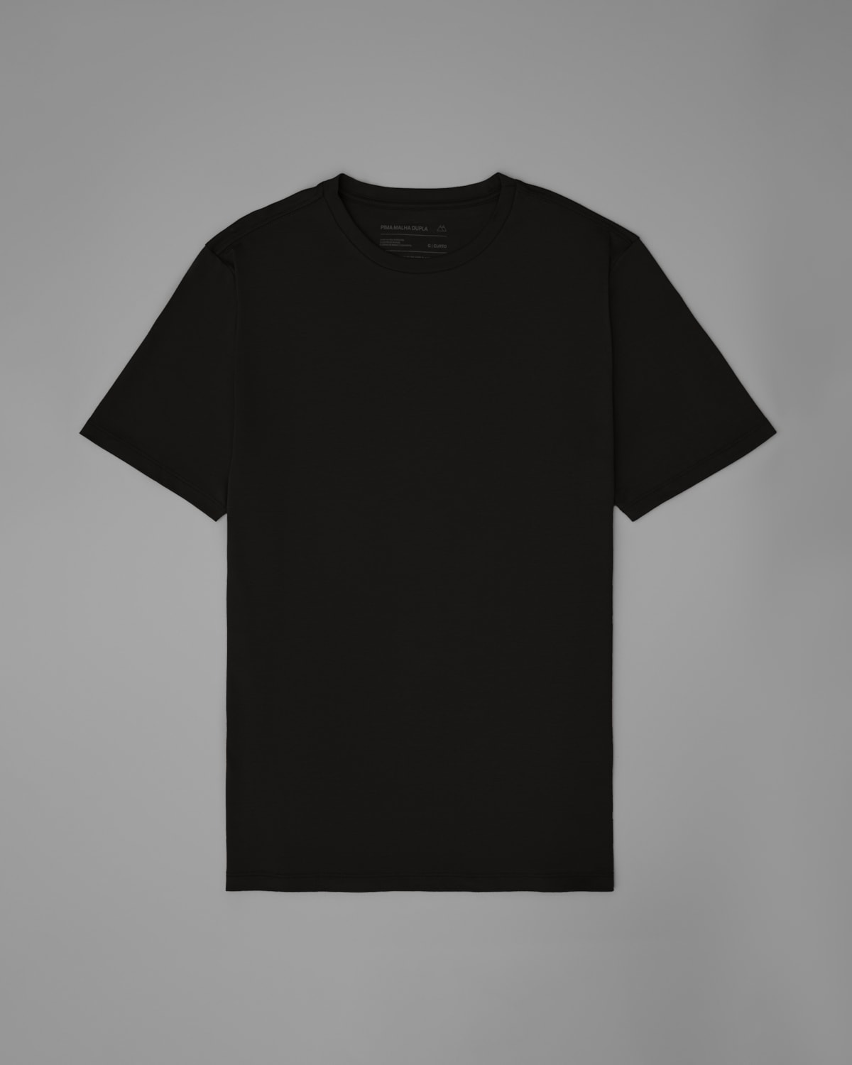 Camiseta Malha Dupla Pima