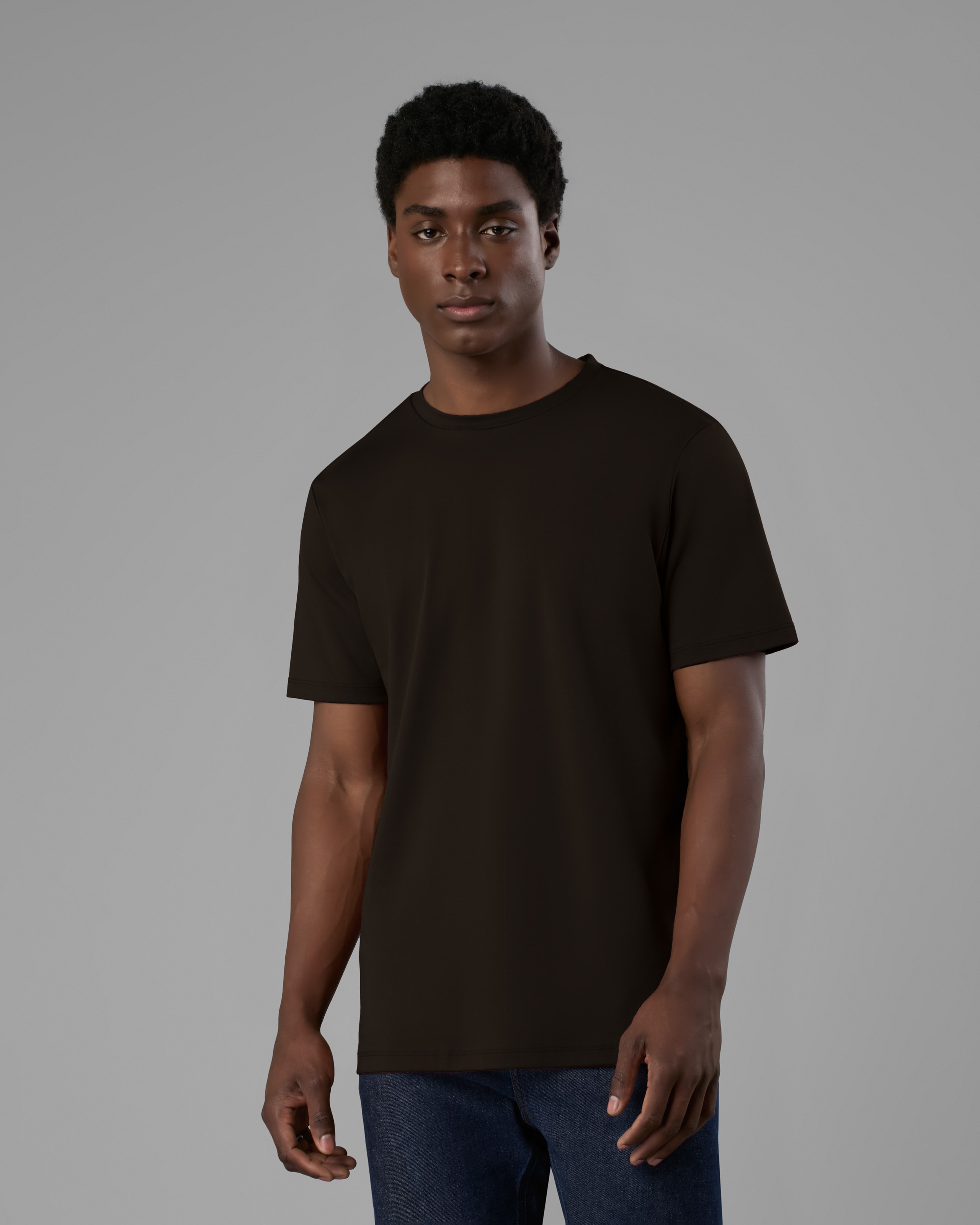 Camiseta Malha Dupla Pima