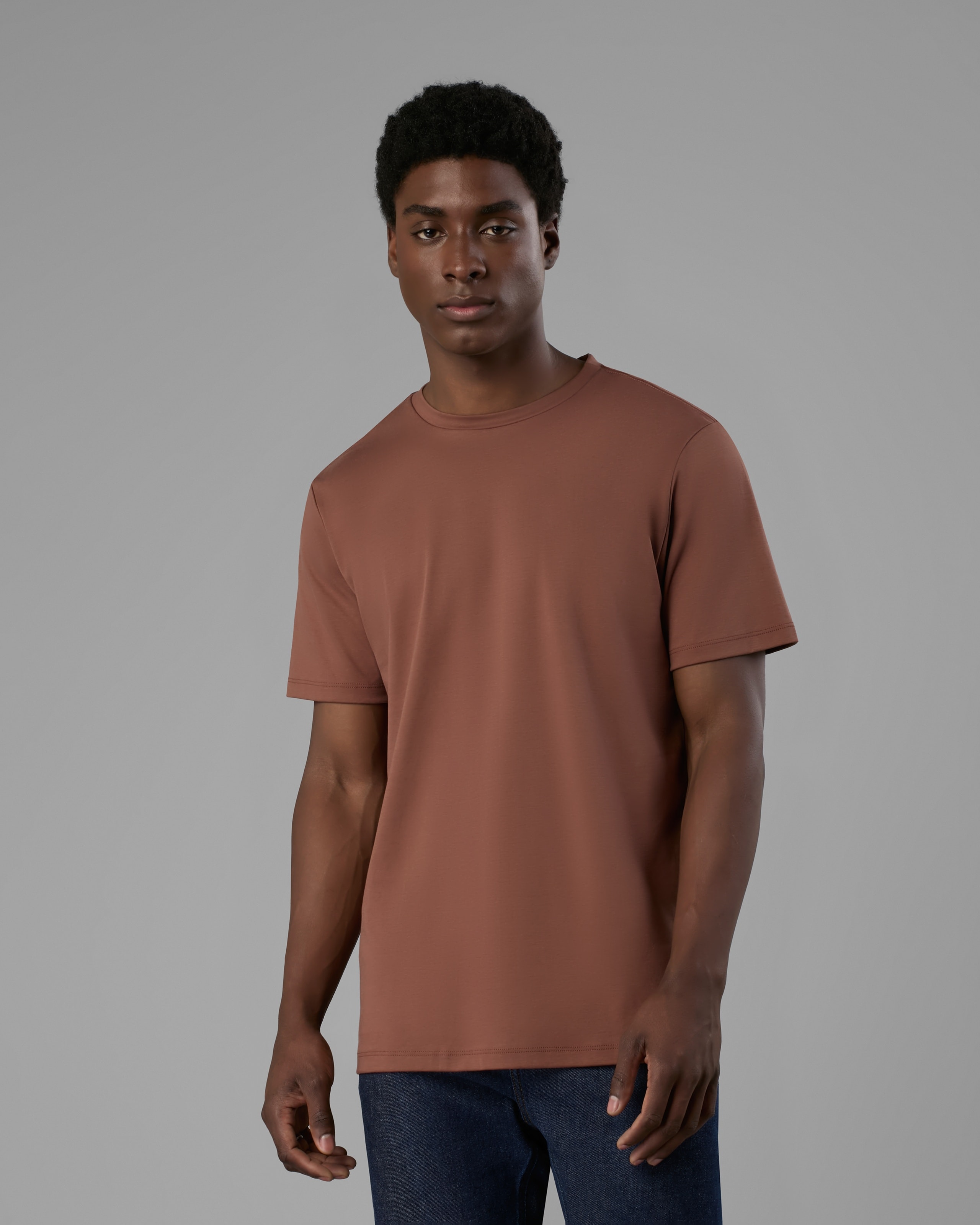 Camiseta Malha Dupla Pima