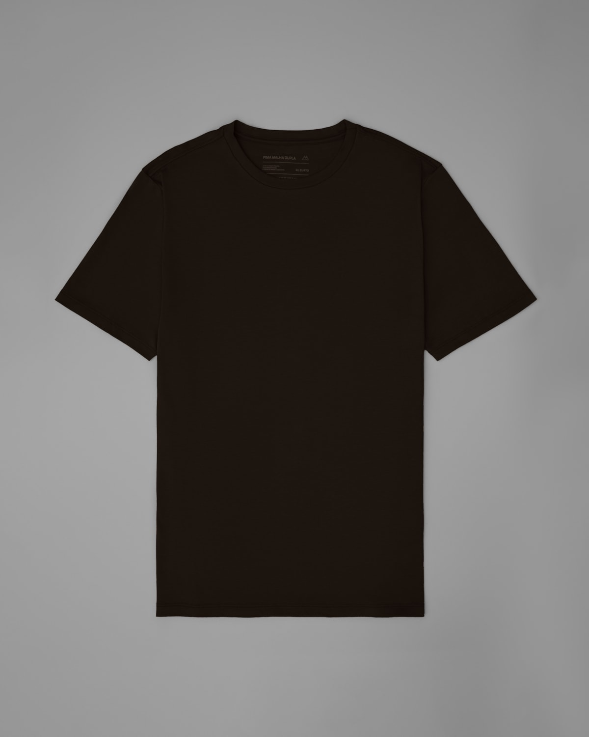 Camiseta Malha Dupla Pima