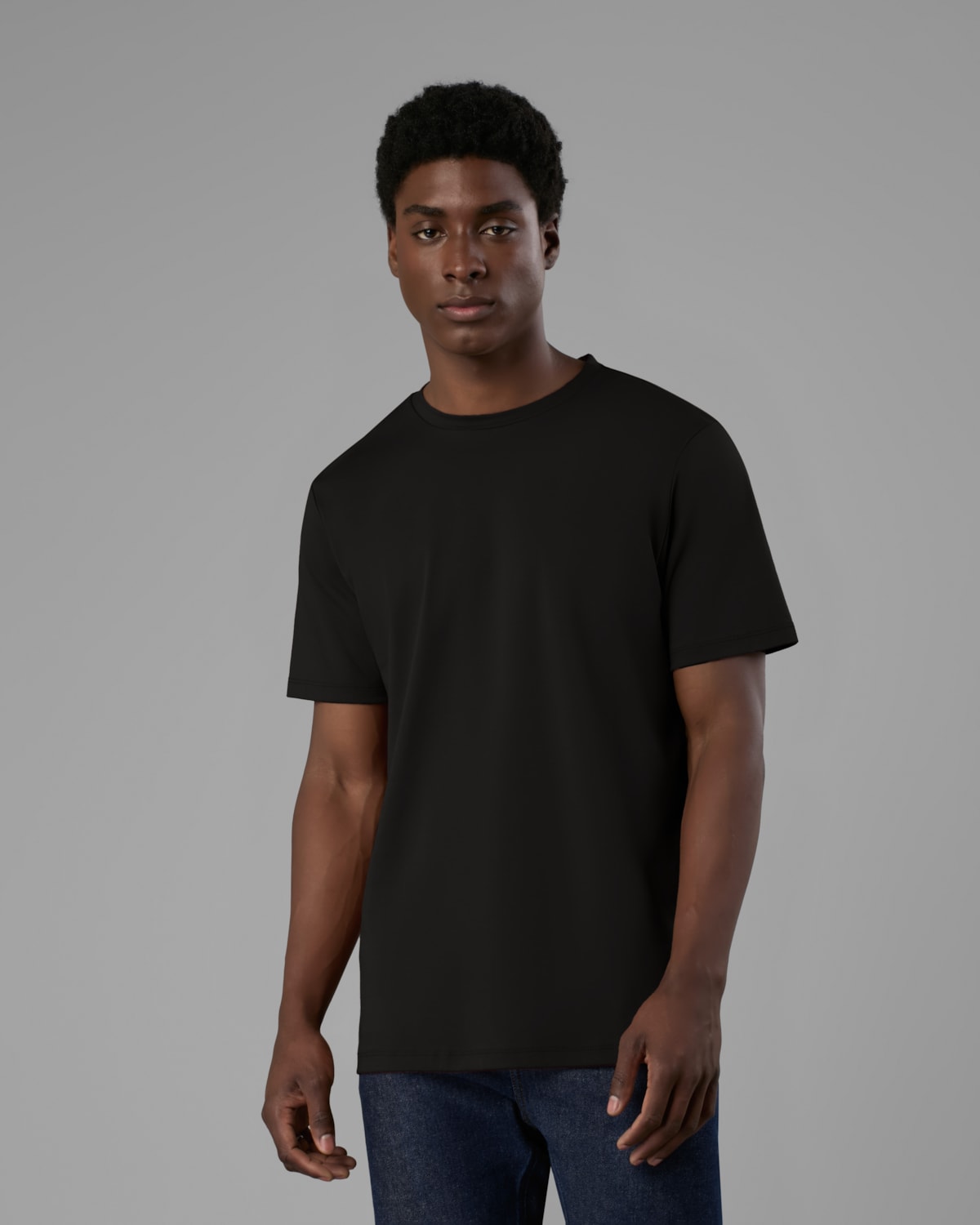 Camiseta Malha Dupla Pima