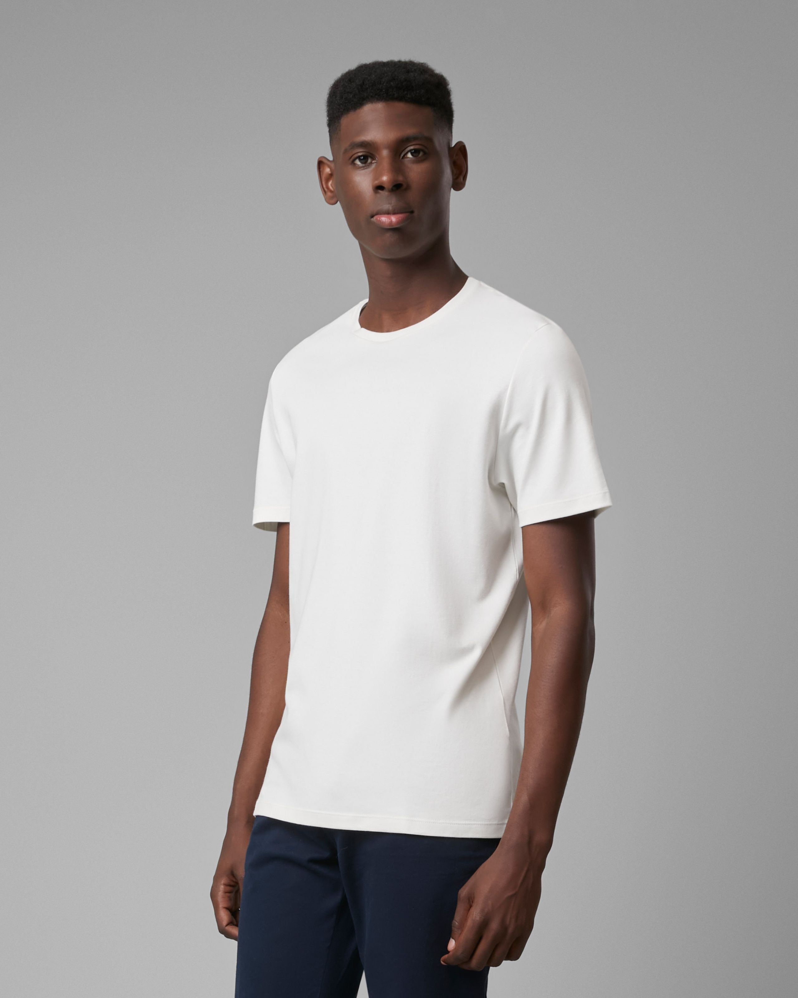 Camiseta Malha Dupla Pima