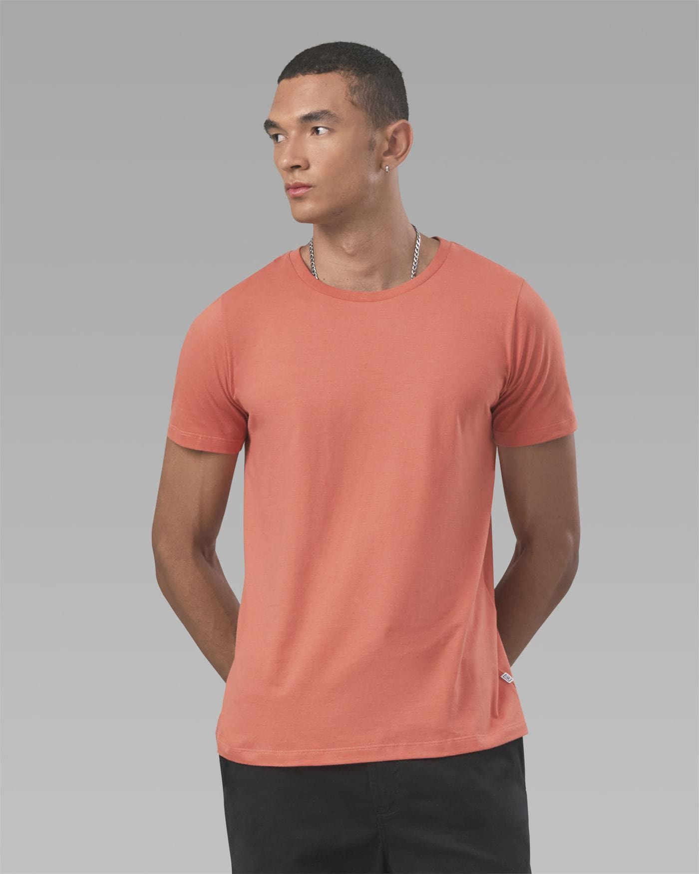 Camiseta Orgânica Coral