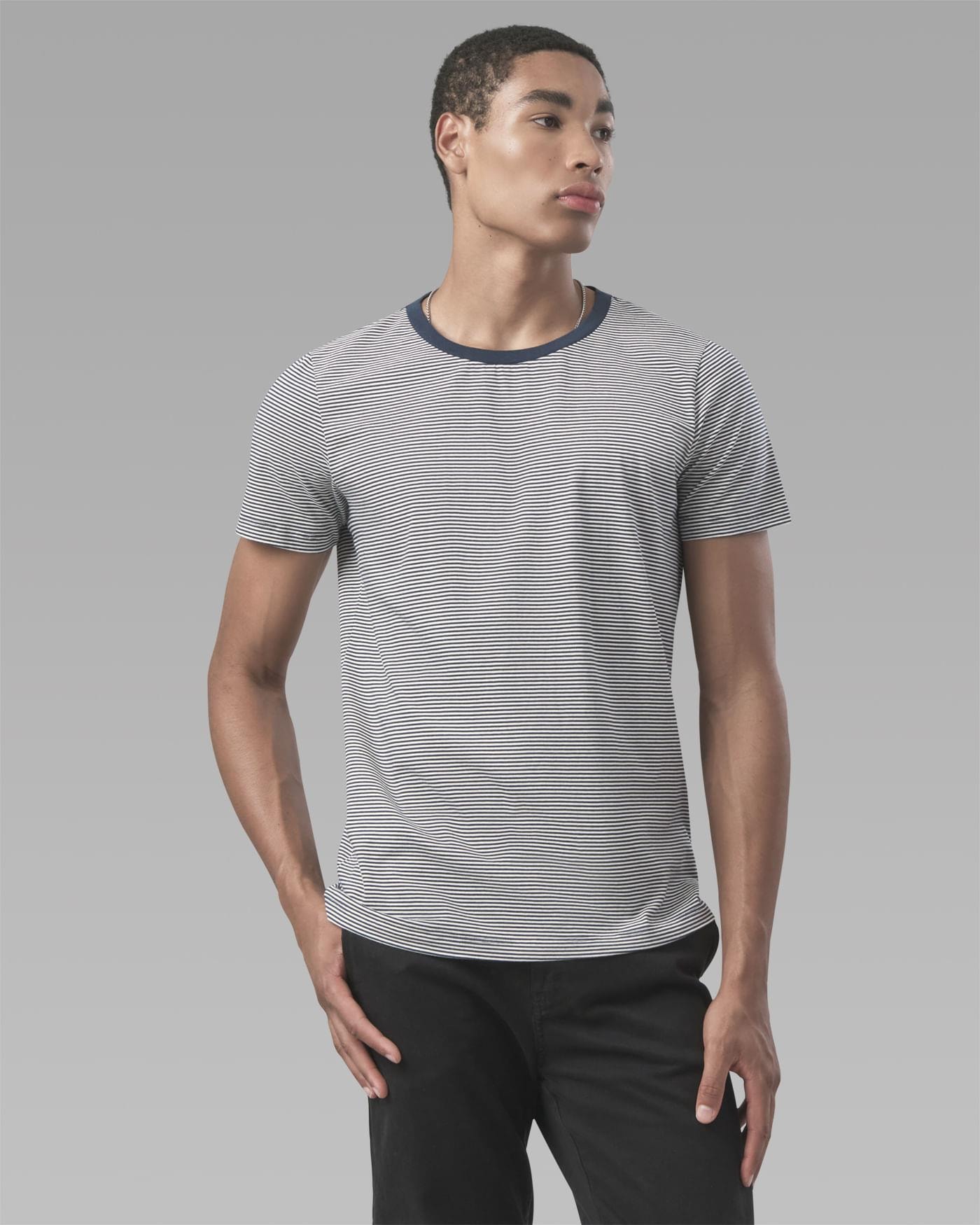 Camiseta Orgânica Mini Azul Marinho