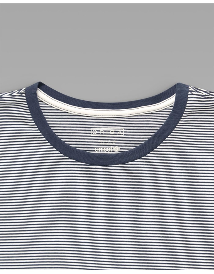 Camiseta Orgânica Mini Azul Marinho