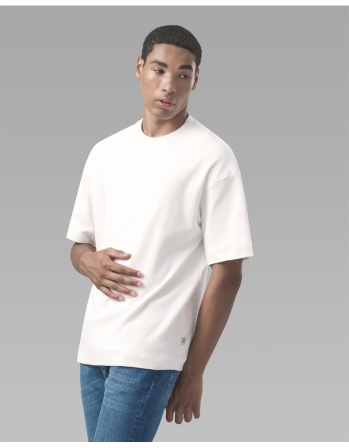 Camiseta oversized-off white-m