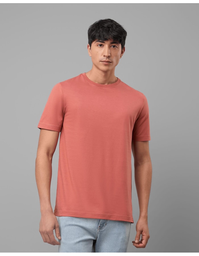 Camiseta pima-laranja-curto-m