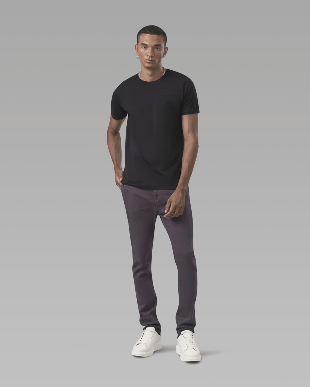 Camiseta Pima com Bolso
