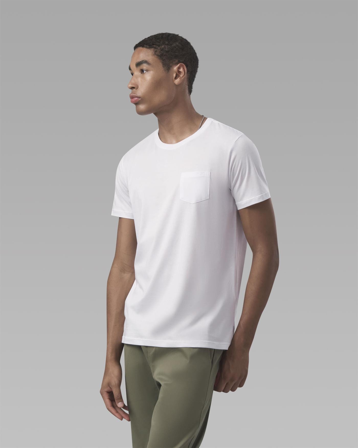 Camiseta Pima Com Bolso