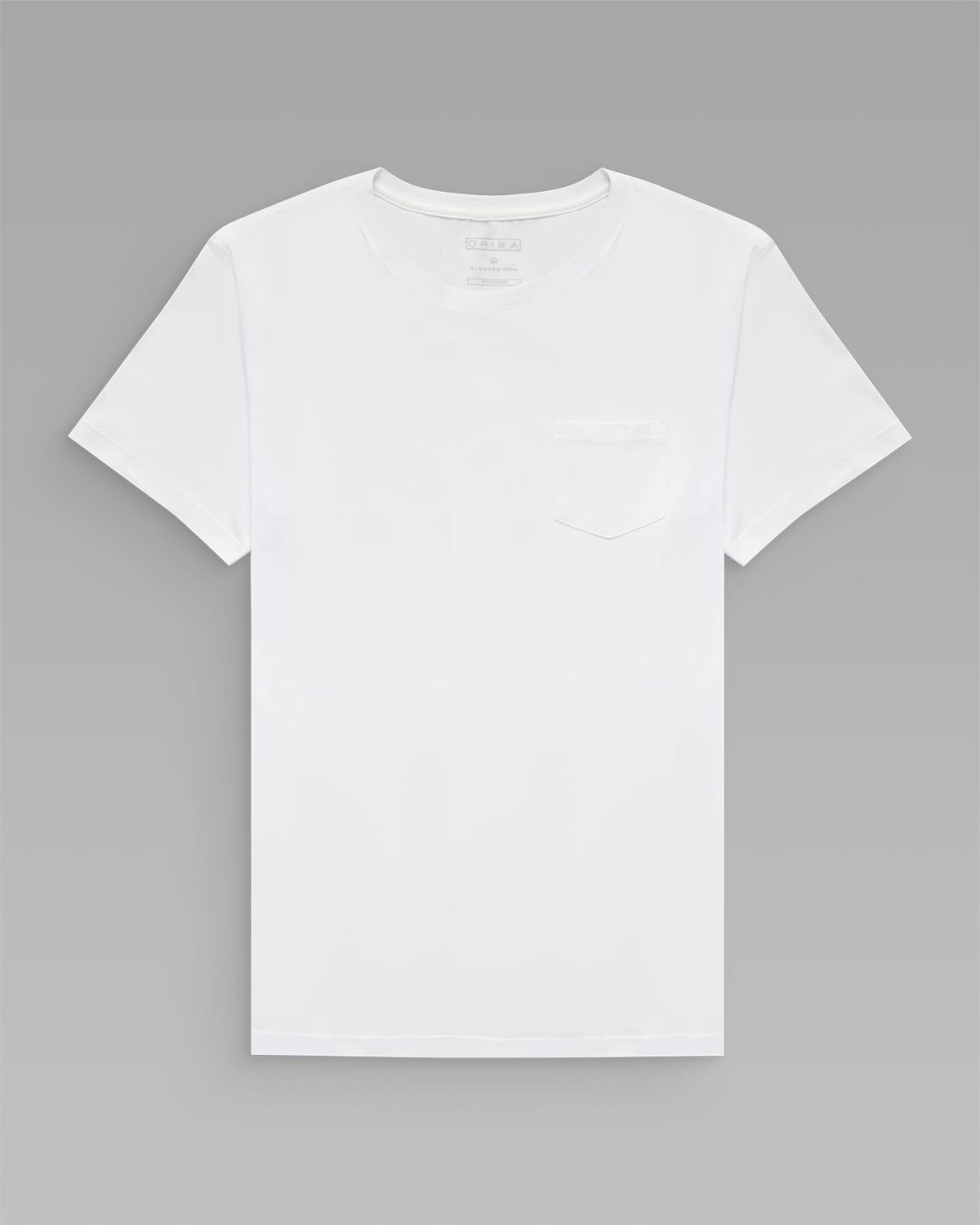 Camiseta Pima com Bolso