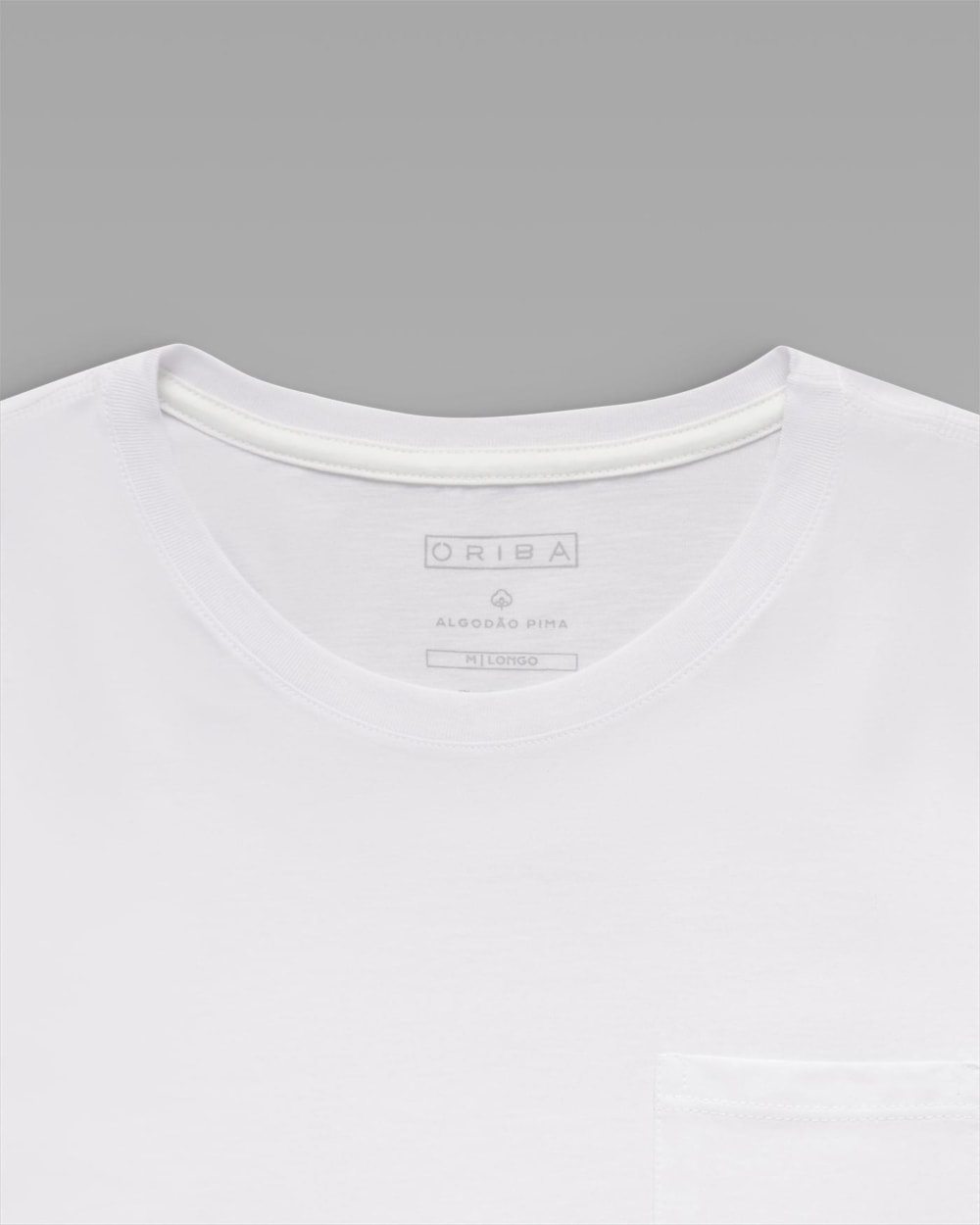 Camiseta Pima com Bolso