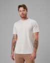 Camiseta pima mescla-off white-curto-g