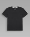 Camiseta pima piquet-preto-curto-p