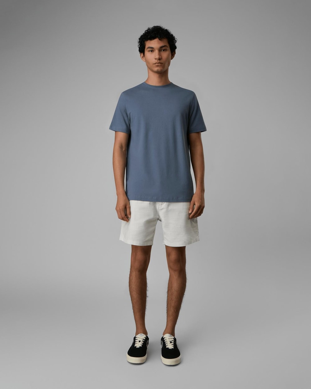 Camiseta Piquet Algodão e Linho