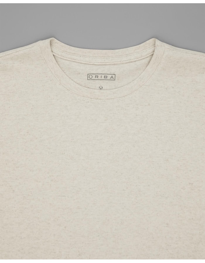 Camiseta Piquet Algodão e Linho