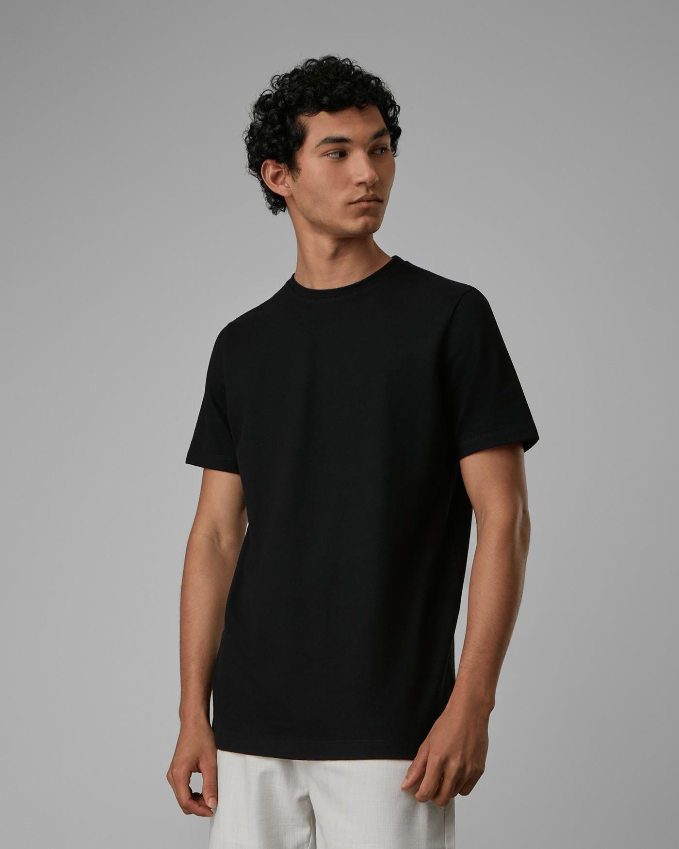 Camiseta Piquet Algodão e Linho