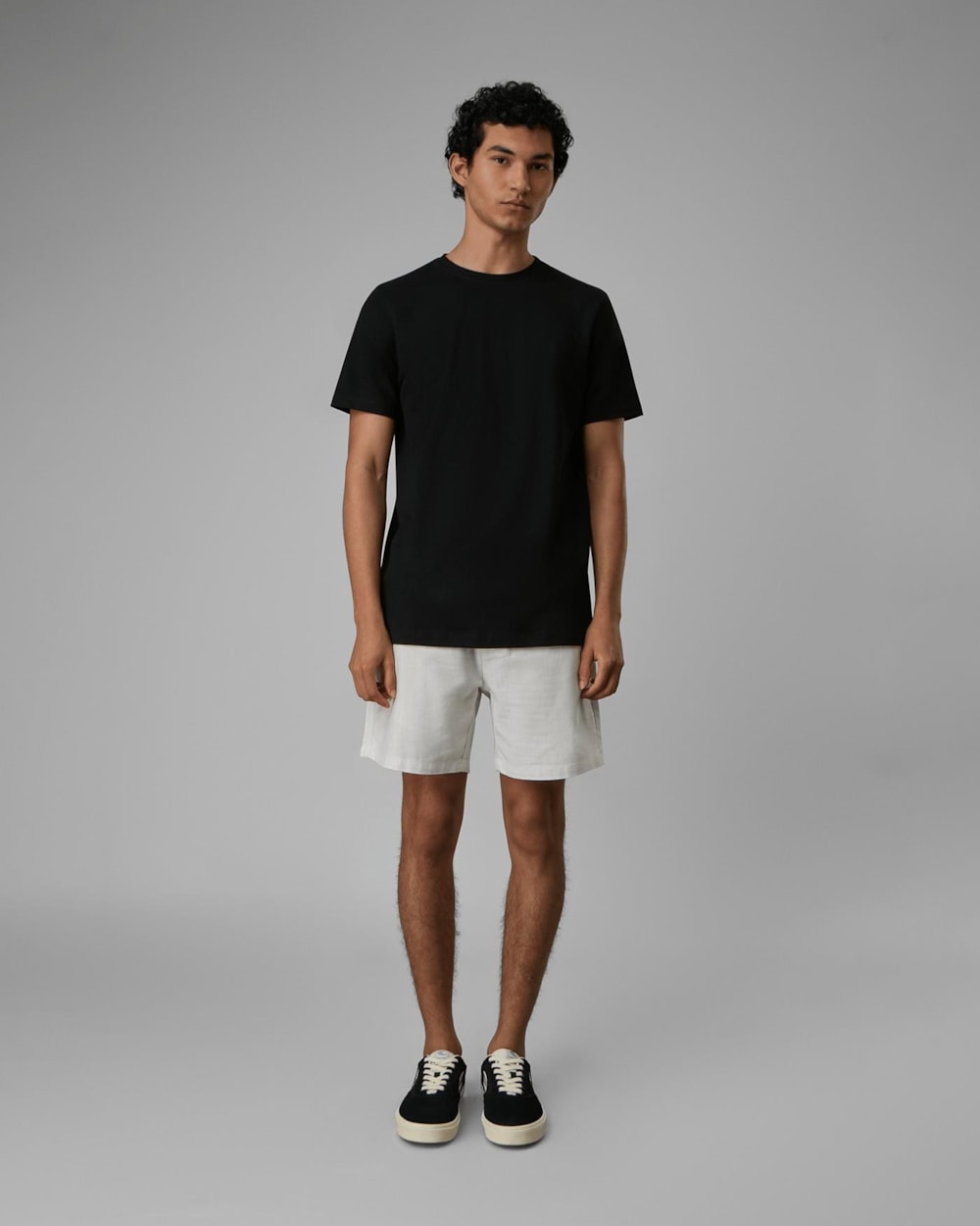 Camiseta Piquet Algodão e Linho