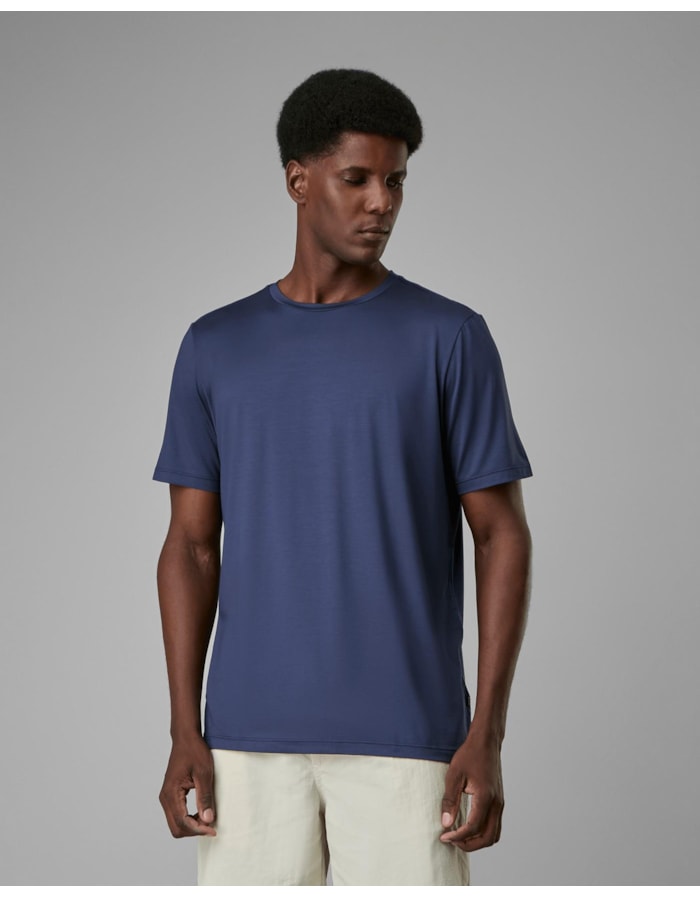 Camiseta tech-azul-longo-m