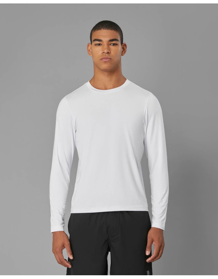 Camiseta tech modal-branco-curto-g