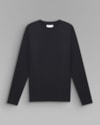 Camiseta térmica ultraleve manga longa-preto-g