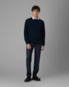 Camiseta Tricot Manga Longa Slim