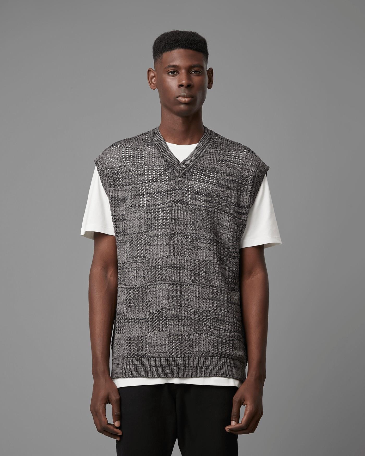 Colete Tricot Xadrez Ltda