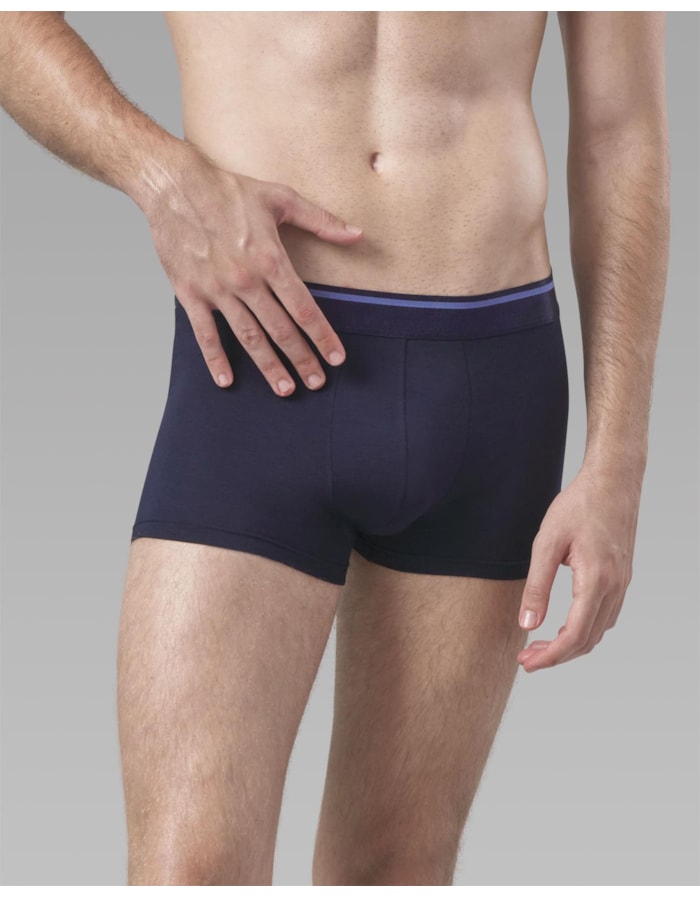 Cueca boxer tech-azul-m