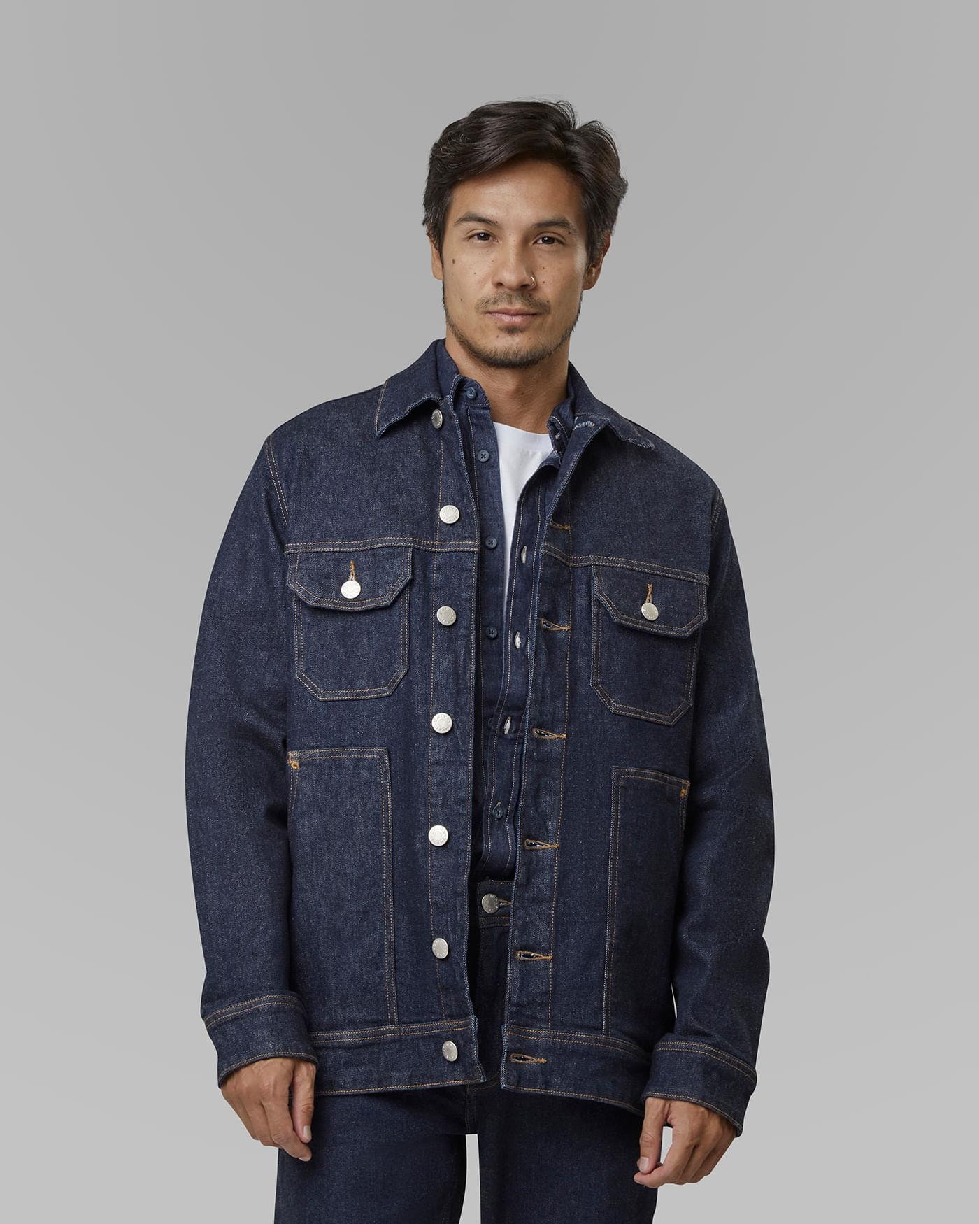 Jaqueta Beta Jeans Escura