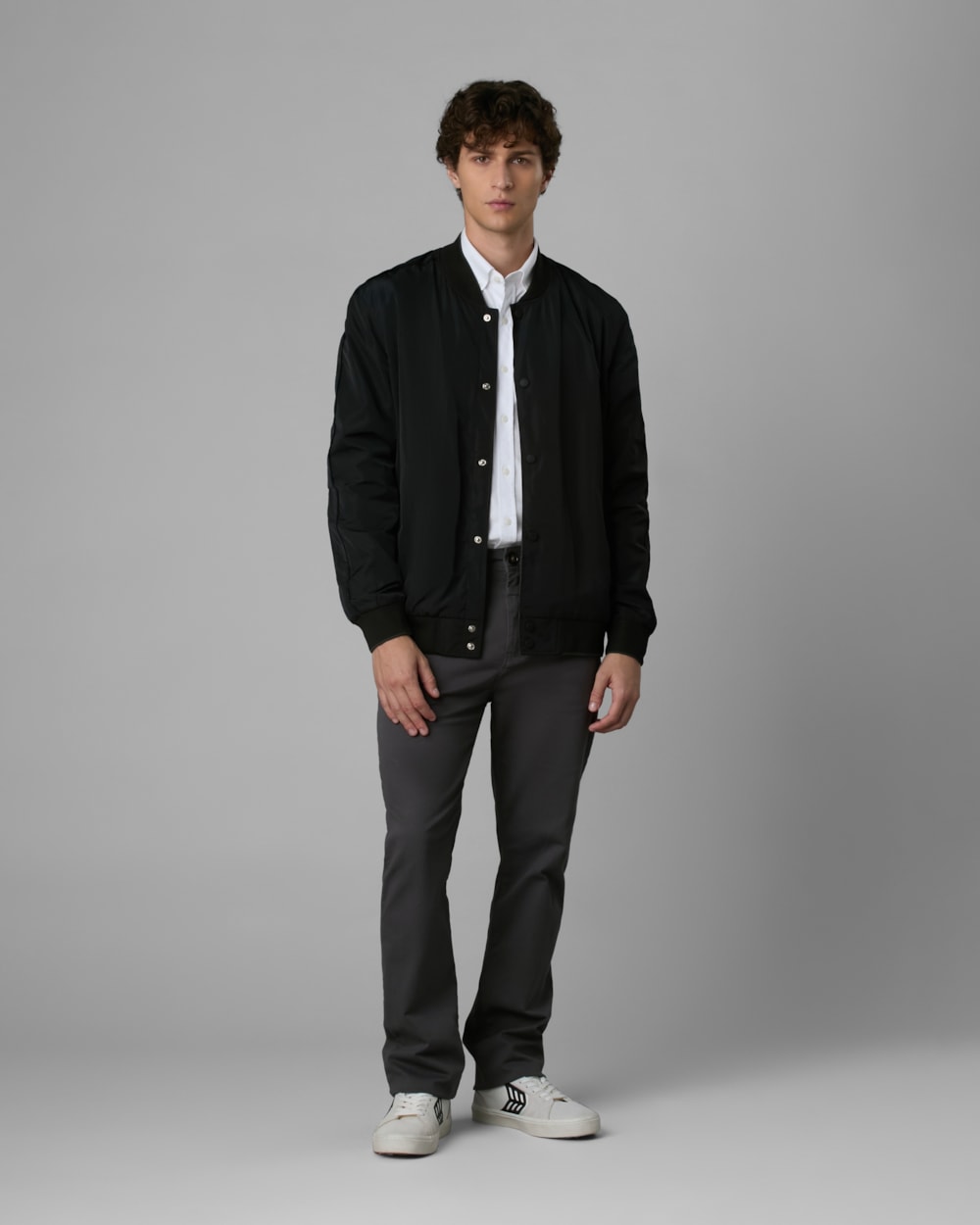Jaqueta Bomber College Dupla Face