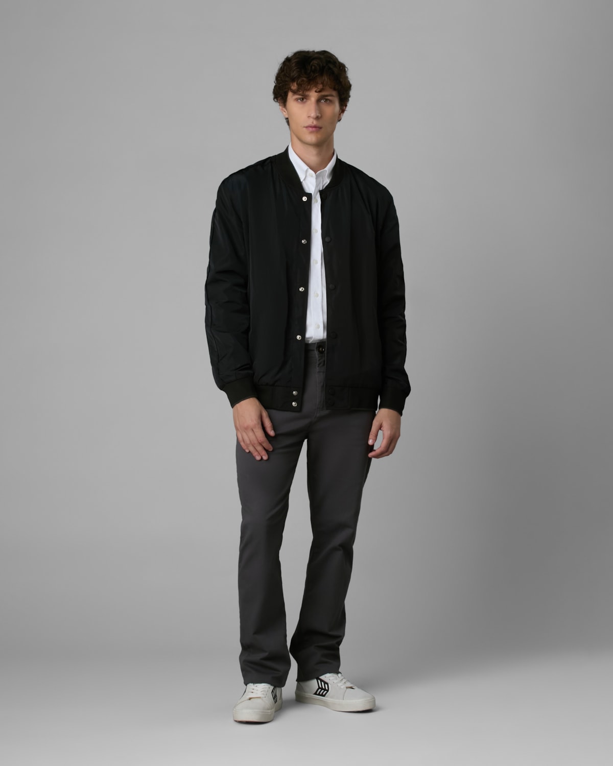 Jaqueta Bomber College Dupla Face