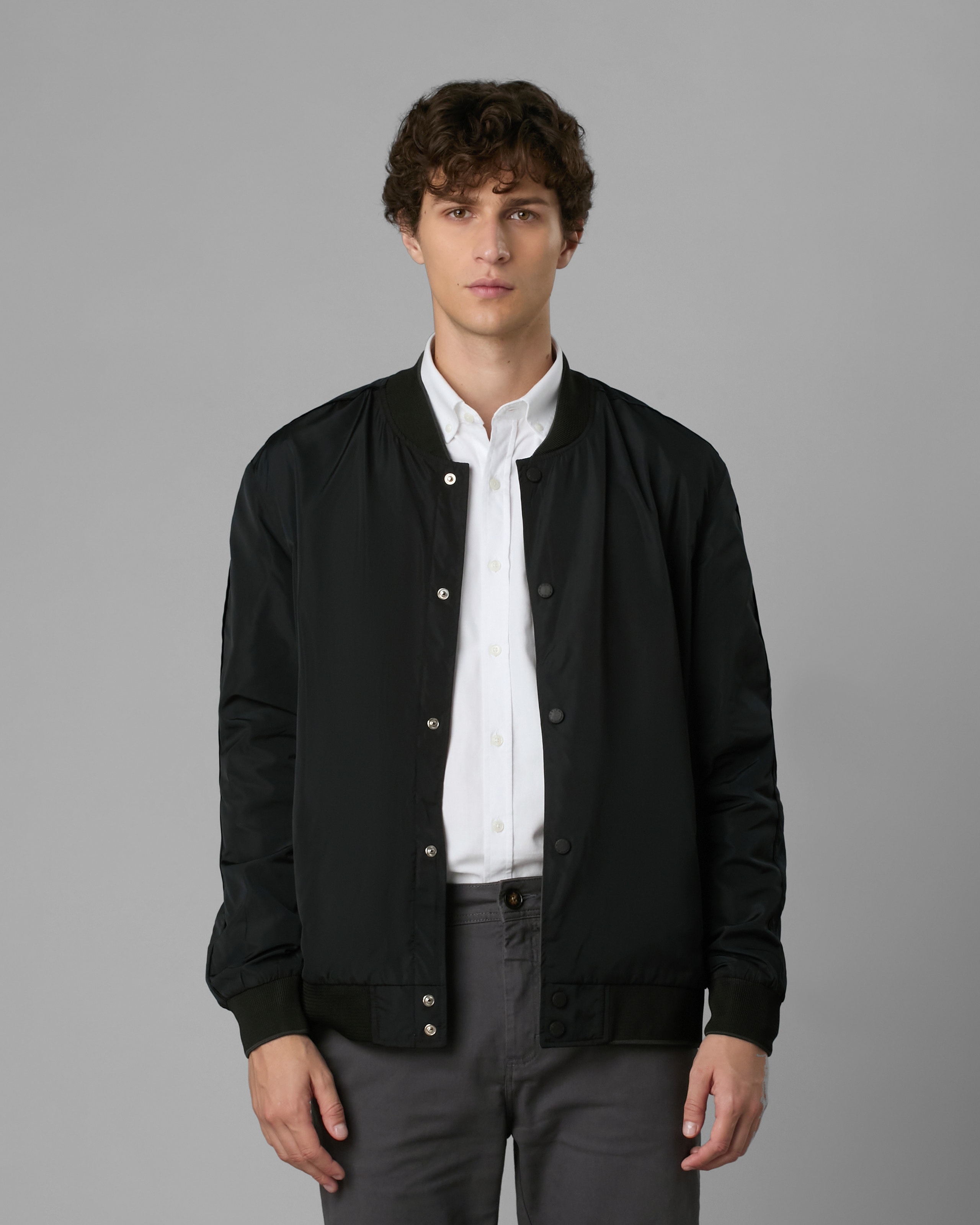 Jaqueta Bomber College Dupla Face