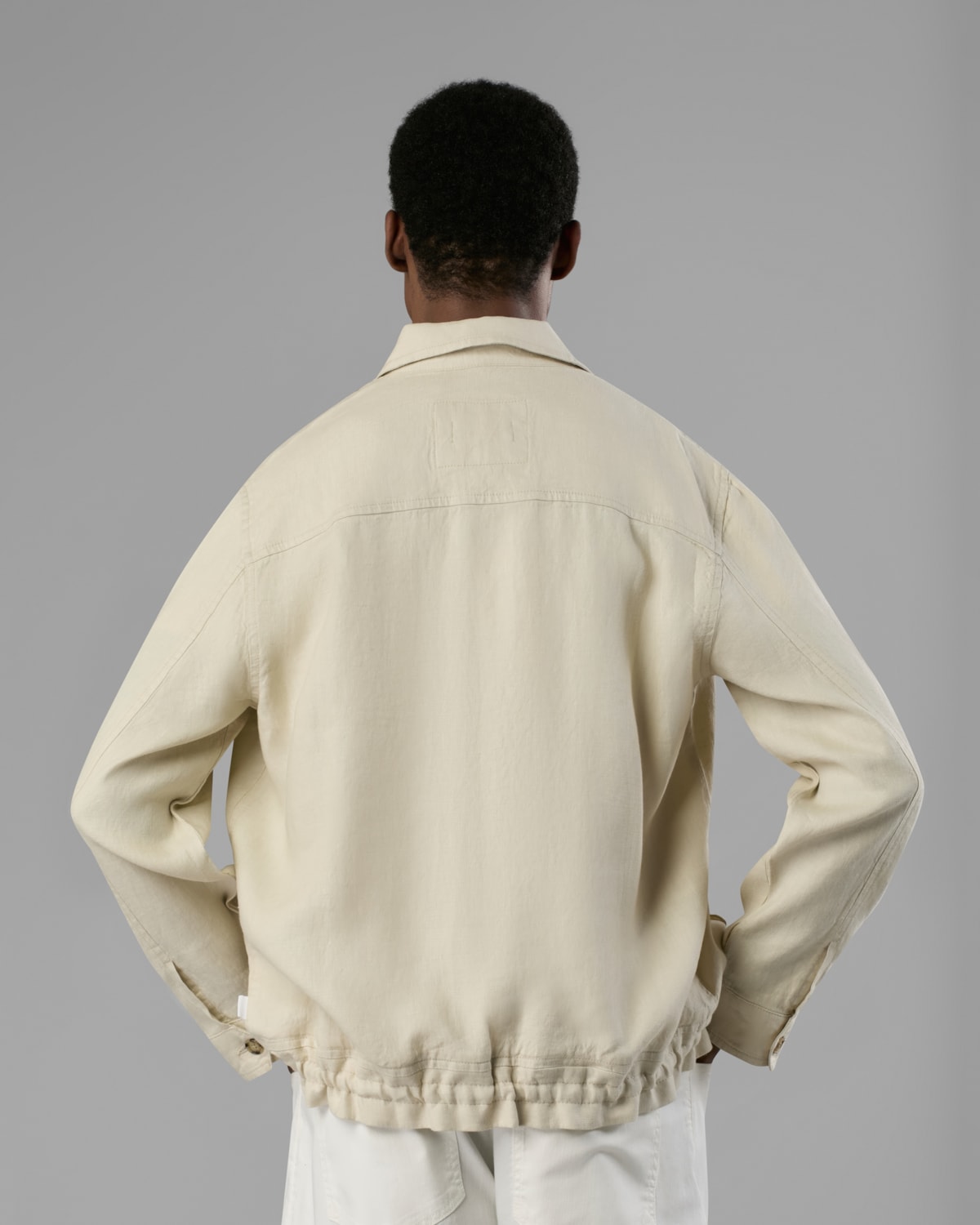 Jaqueta Bomber Linho