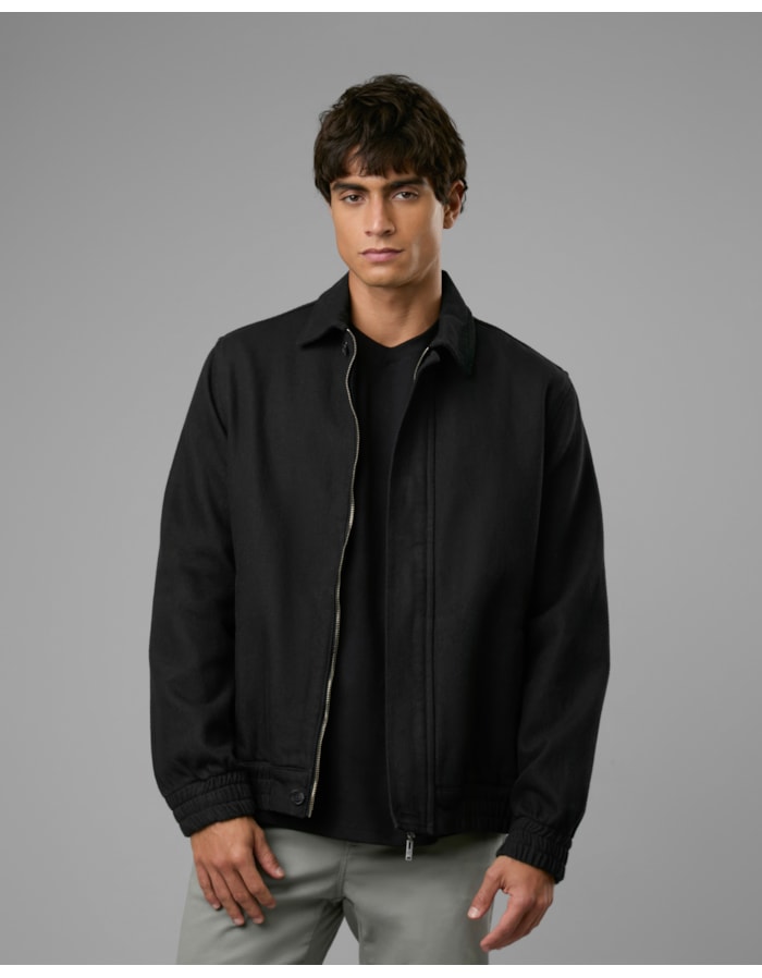 Jaqueta bomber sarja-preto-g