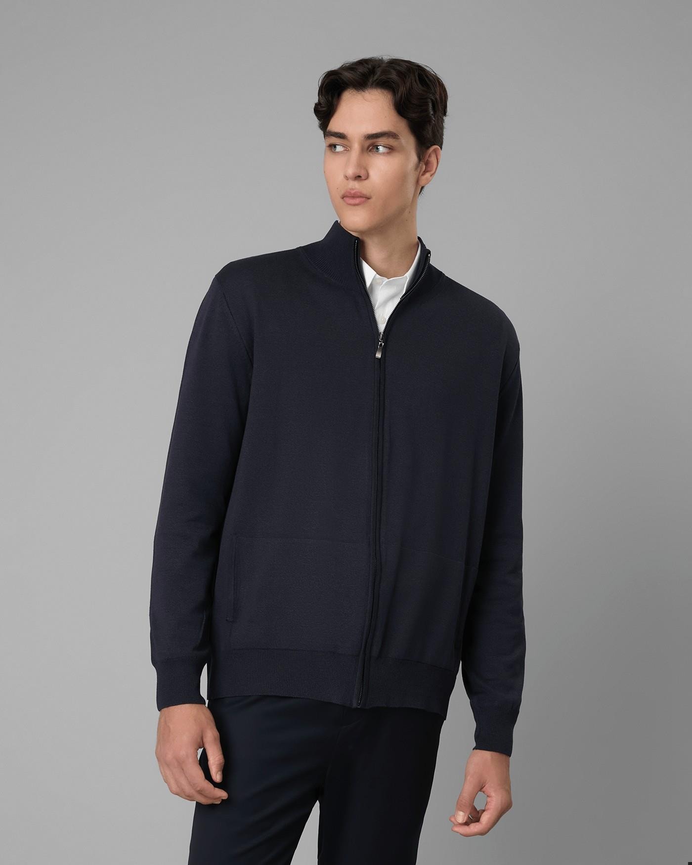 Jaqueta Bomber Tricot Modal