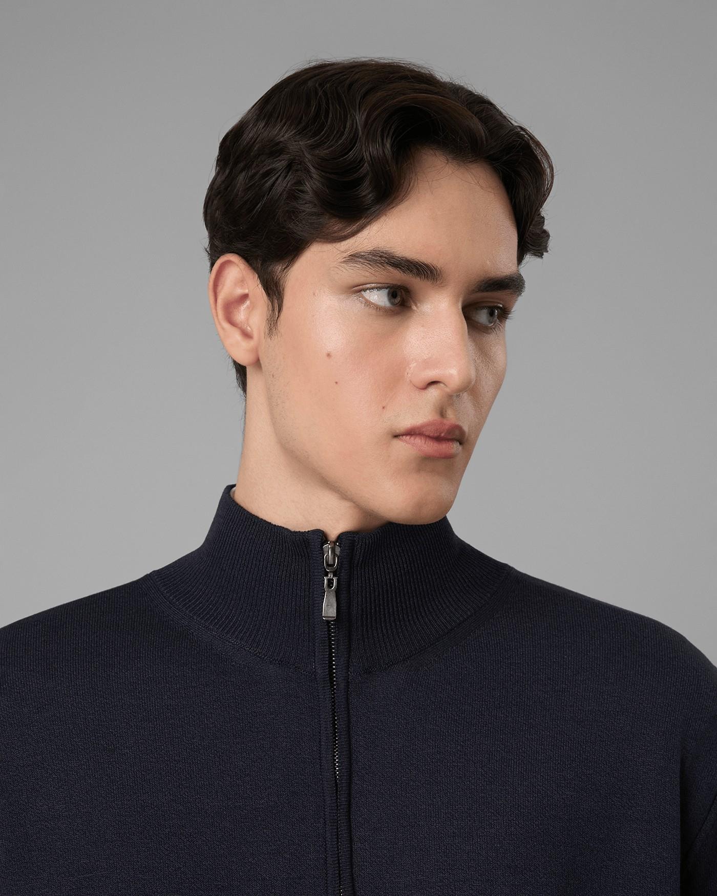 Jaqueta Bomber Tricot Modal