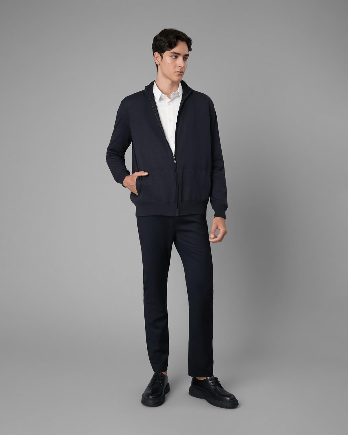 Jaqueta Bomber Tricot Modal