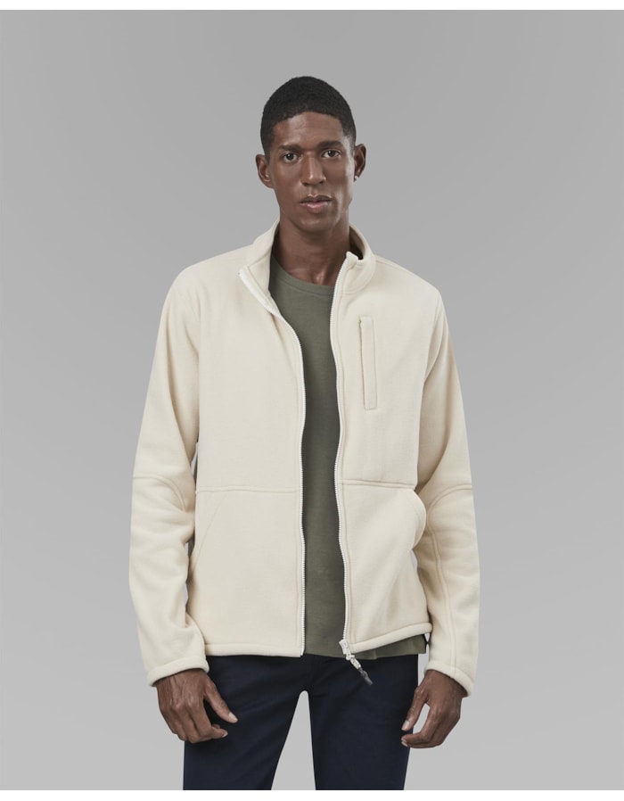 Jaqueta fleece repet-off white-gg