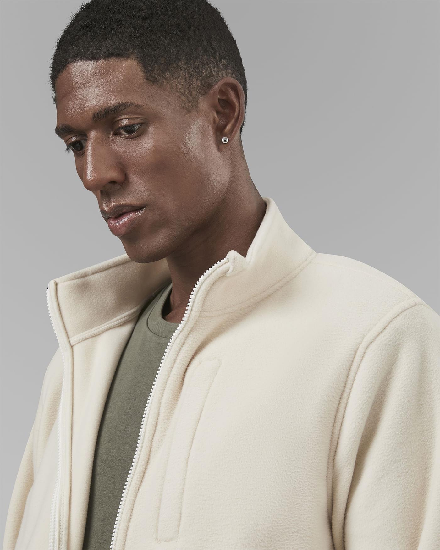 Jaqueta Fleece Repet