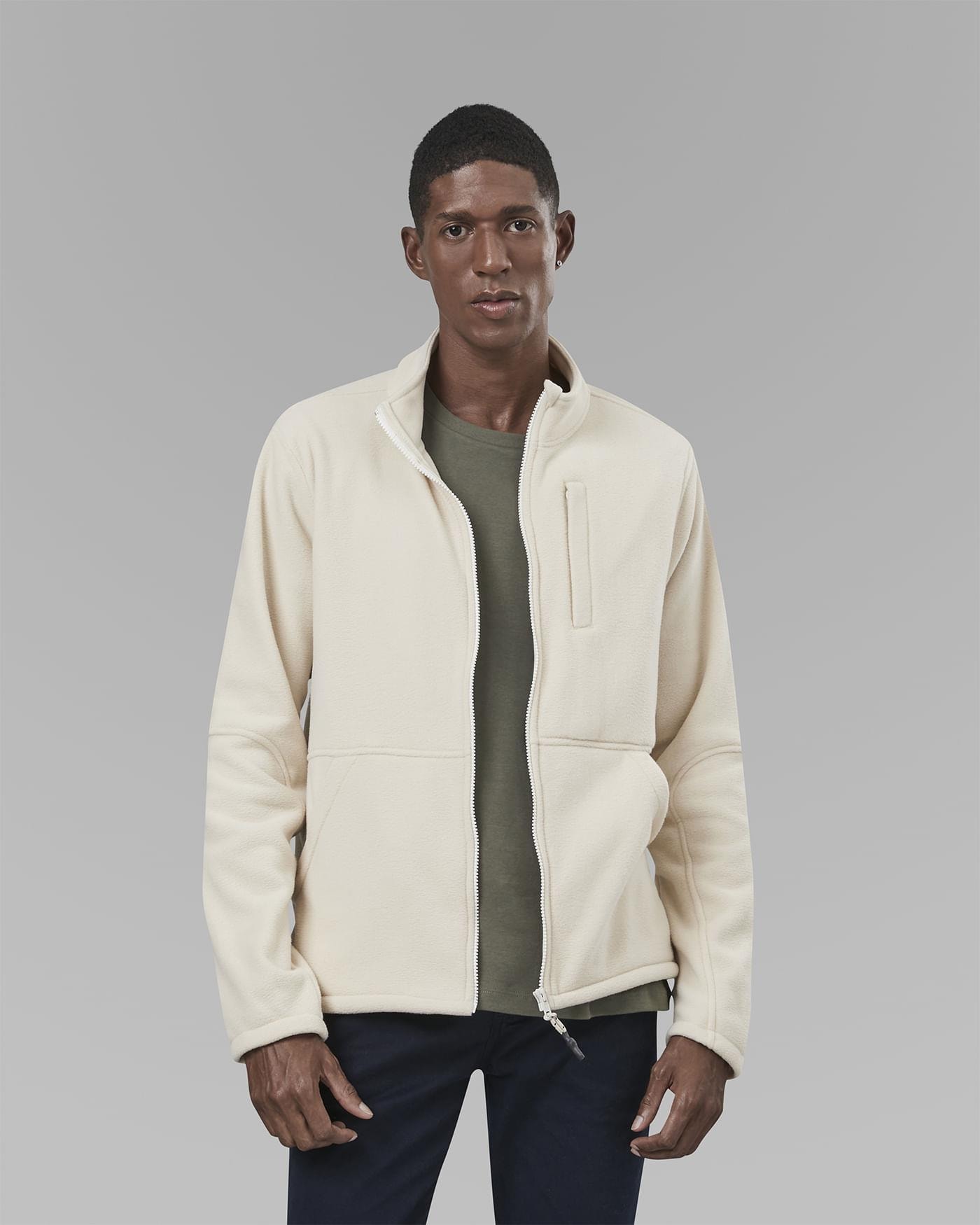 Jaqueta Fleece Repet