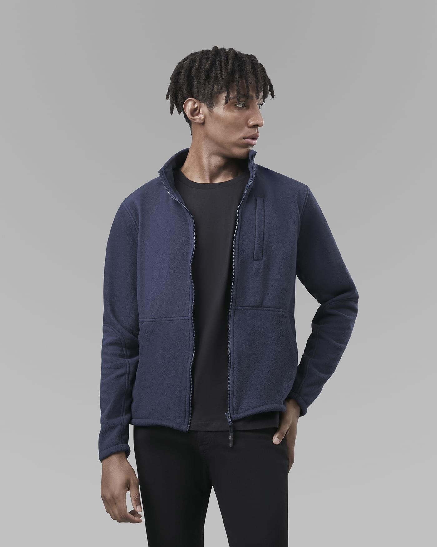 Jaqueta Fleece Repet