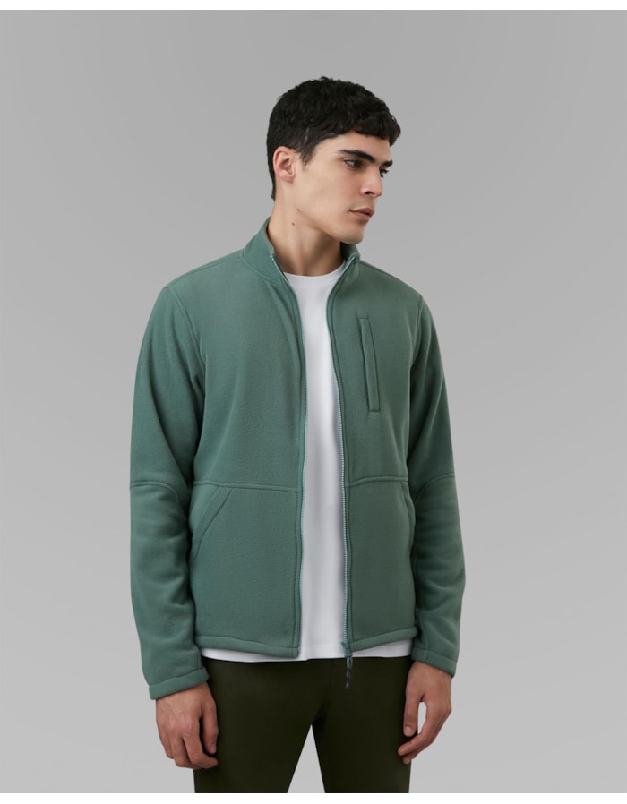 Jaqueta fleece repet-verde-p