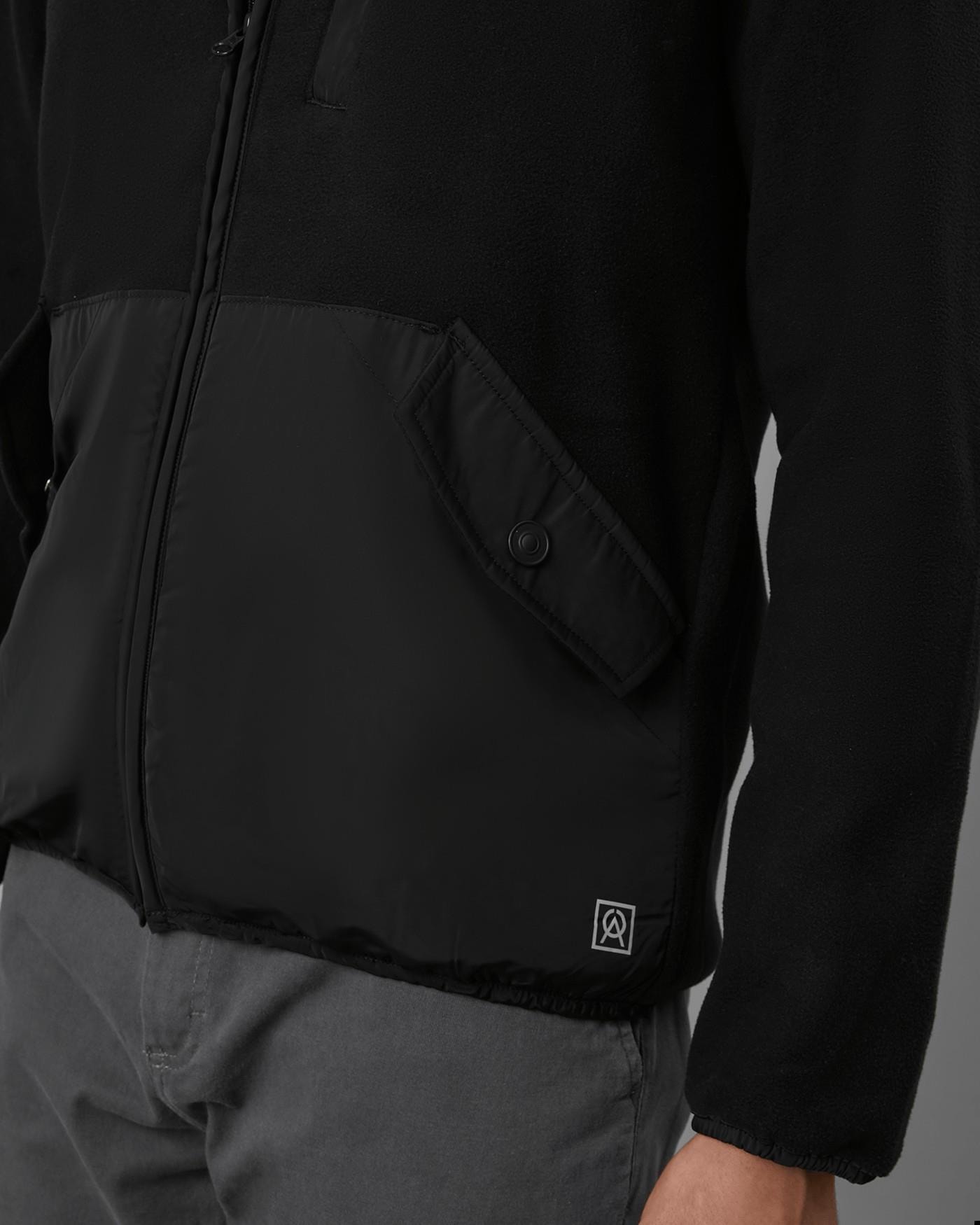 Jaqueta Fleece Repet com Zíper