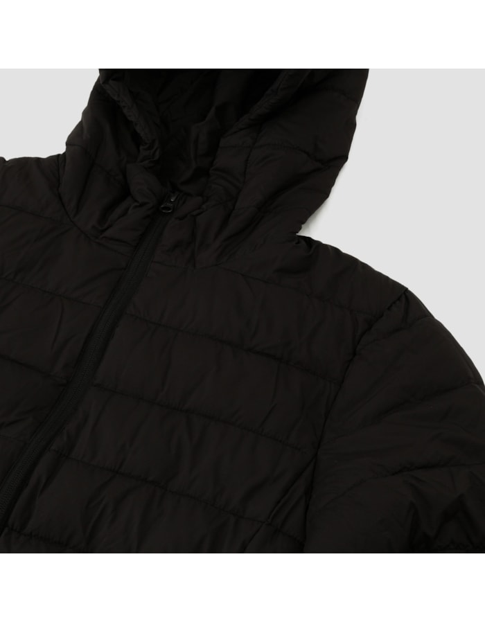Jaqueta Puffer Repet com Capuz
