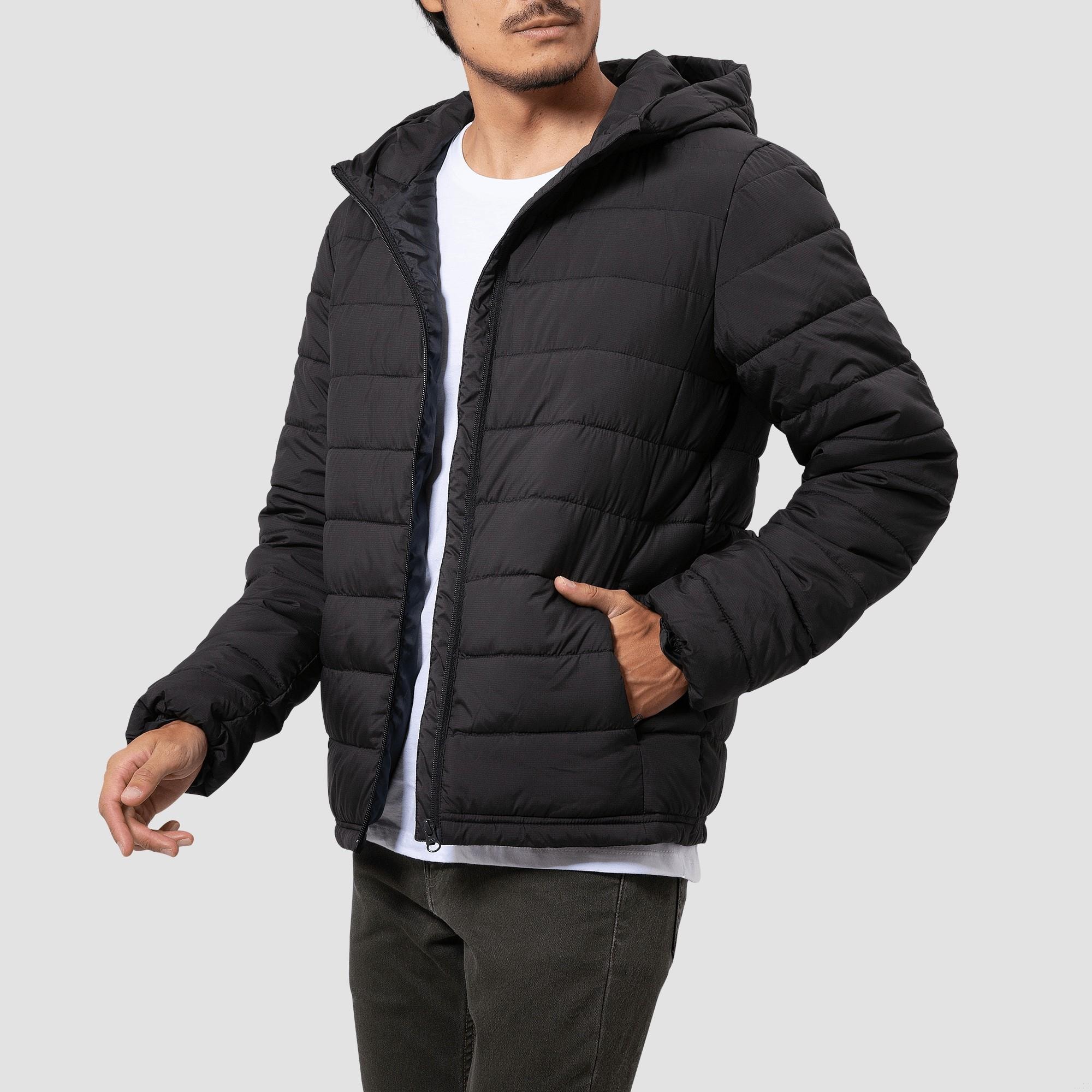 Jaqueta Puffer Repet Com Capuz