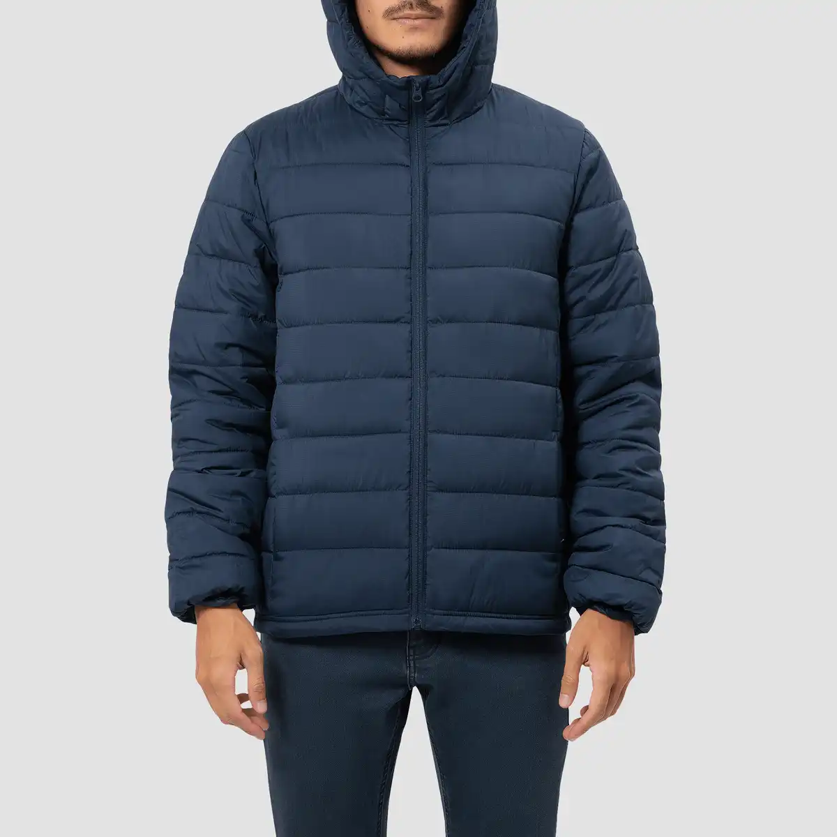 Jaqueta Puffer Repet Com Capuz