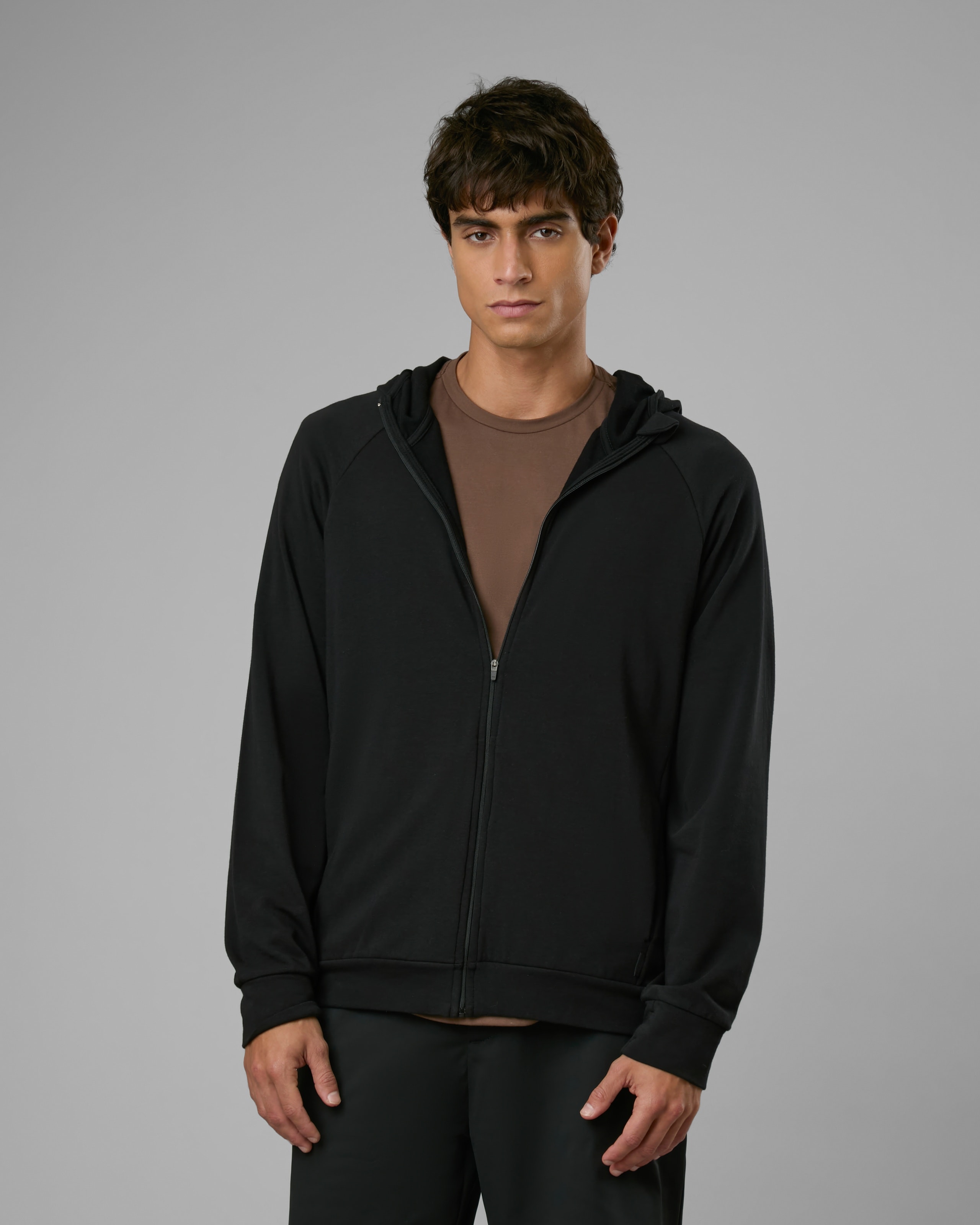 Jaqueta Térmica Ultraleve Capuz Preto