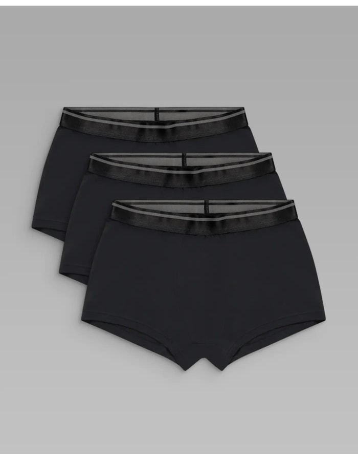 Kit cuecas tech boxer-preto-m