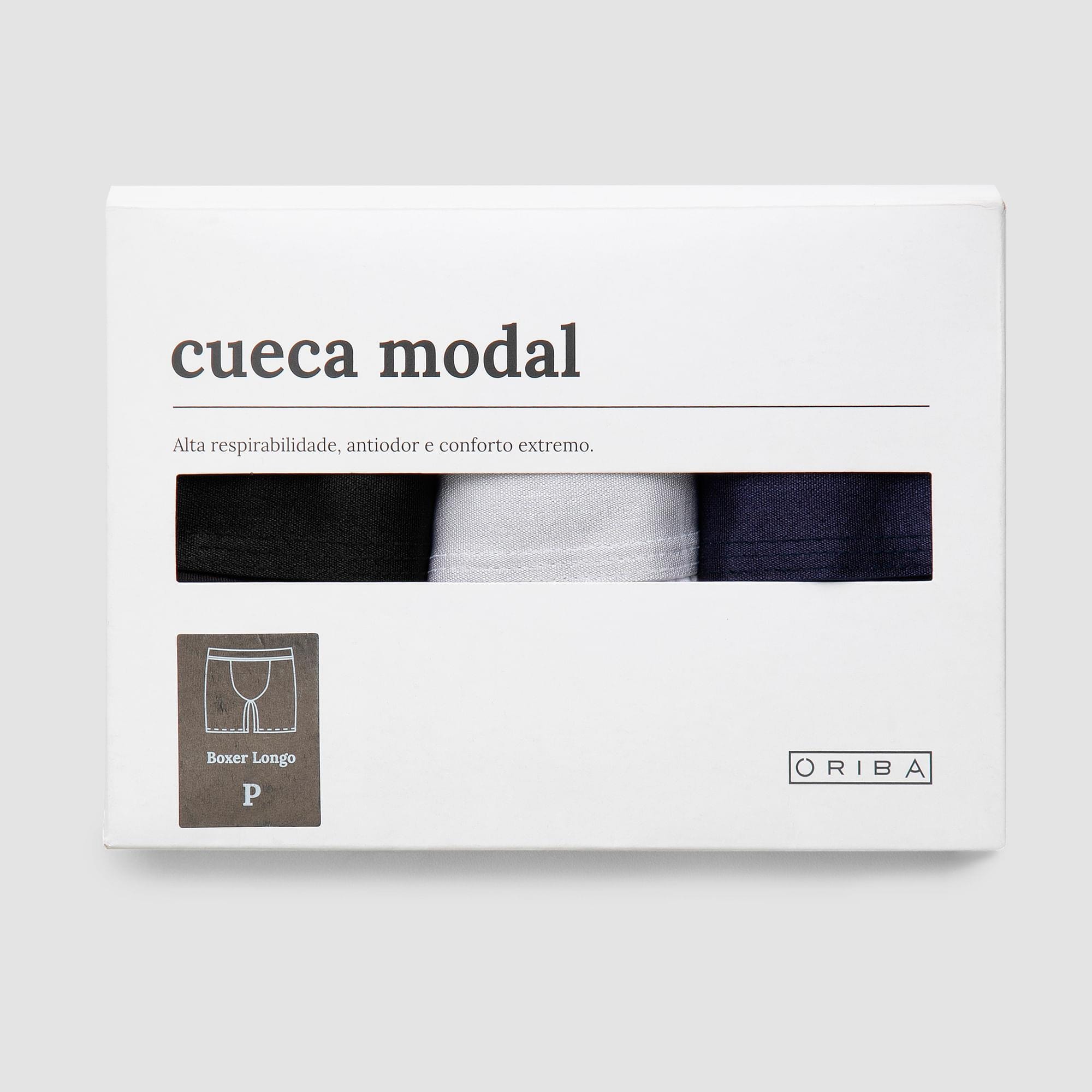 Kit Cuecas Tech Boxer Longo