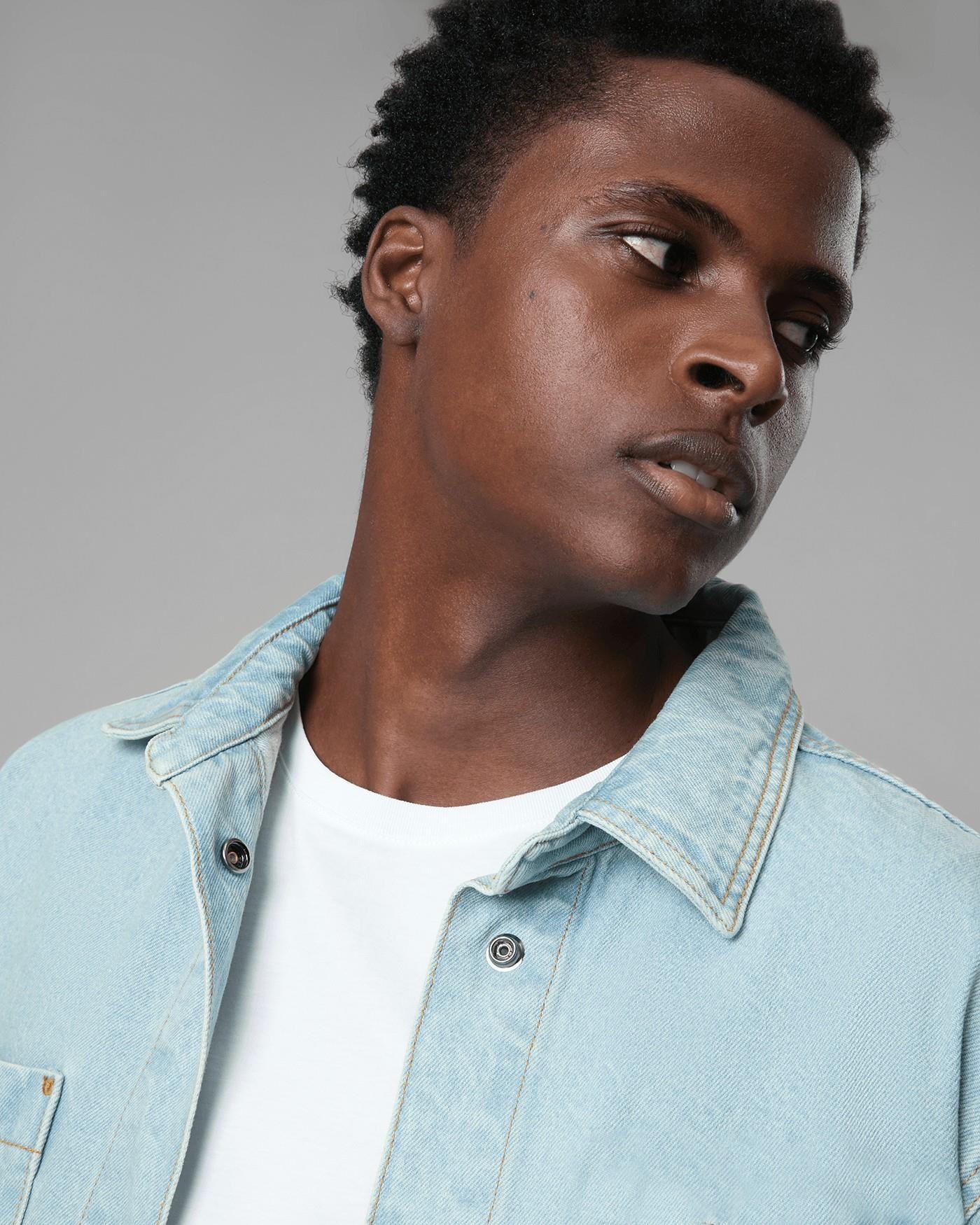 Overshirt Algodão Regenerativo Jeans